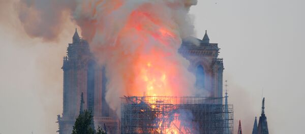 Пожар в Нотр-Даме - Sputnik Таджикистан