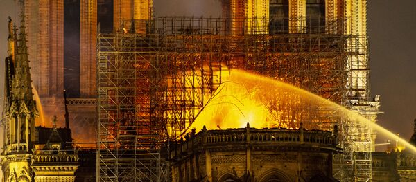 Пожар в соборе Парижской Богоматери - Sputnik Таджикистан