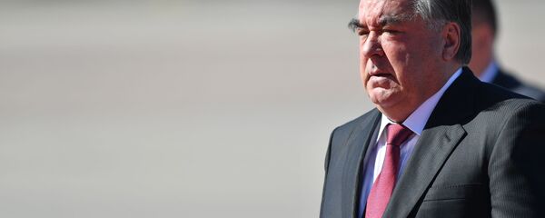 Прилет президента Таджикистана Э. Рахмона  - Sputnik Тоҷикистон
