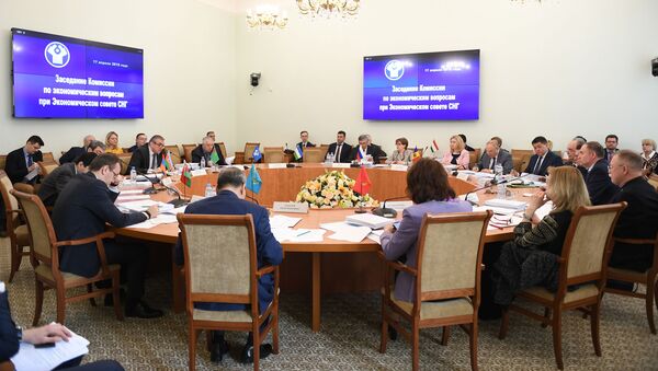 Заседание Комиссии по экономическим вопросам при Экономическом совете СНГ - Sputnik Таджикистан