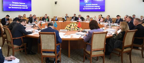 Заседание Комиссии по экономическим вопросам при Экономическом совете СНГ - Sputnik Таджикистан