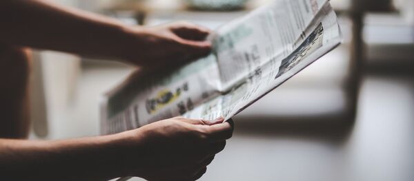 Газета в руках - Sputnik Тоҷикистон