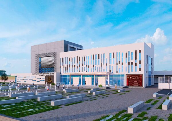 Проект реконструкции здания Государственного драматического театра имени В.Маяковского  - Sputnik Таджикистан