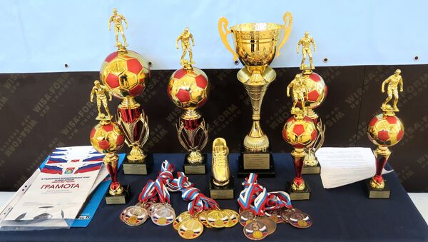 Награды межнационального молодежного турнира по мини-футболу Вместе мы – Россия  - Sputnik Таджикистан