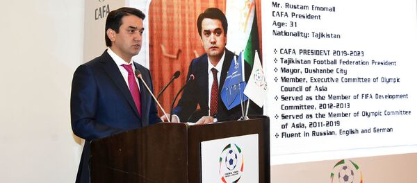 Мэр города Душанбе Рустам Эмомали - Sputnik Тоҷикистон