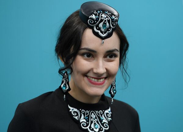 Участница международной выставки Russia Halal Expo-2019 в Казани - Sputnik Таджикистан