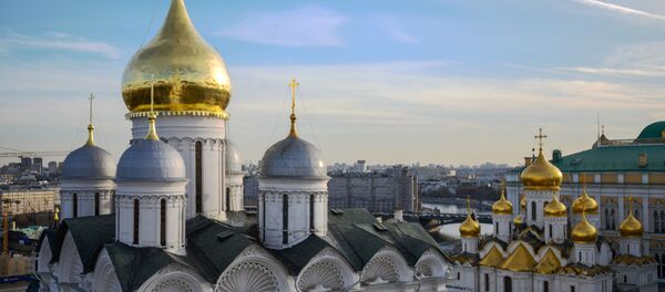 Успенский собор Московского Кремля Успенский собор Московского Кремля - Sputnik Таджикистан