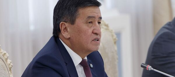 Президент Кыргызстана Сооронбай Жээнбеков - Sputnik Таджикистан