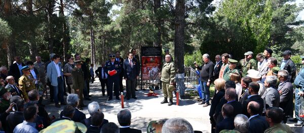 На православном кладбище Душанбе открылись Аллея Славы и Вечный огонь - Sputnik Таджикистан