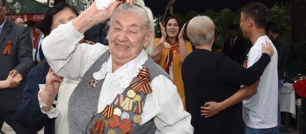 Ветераны Великой Отечественной войны, Душанбе - Sputnik Таджикистан