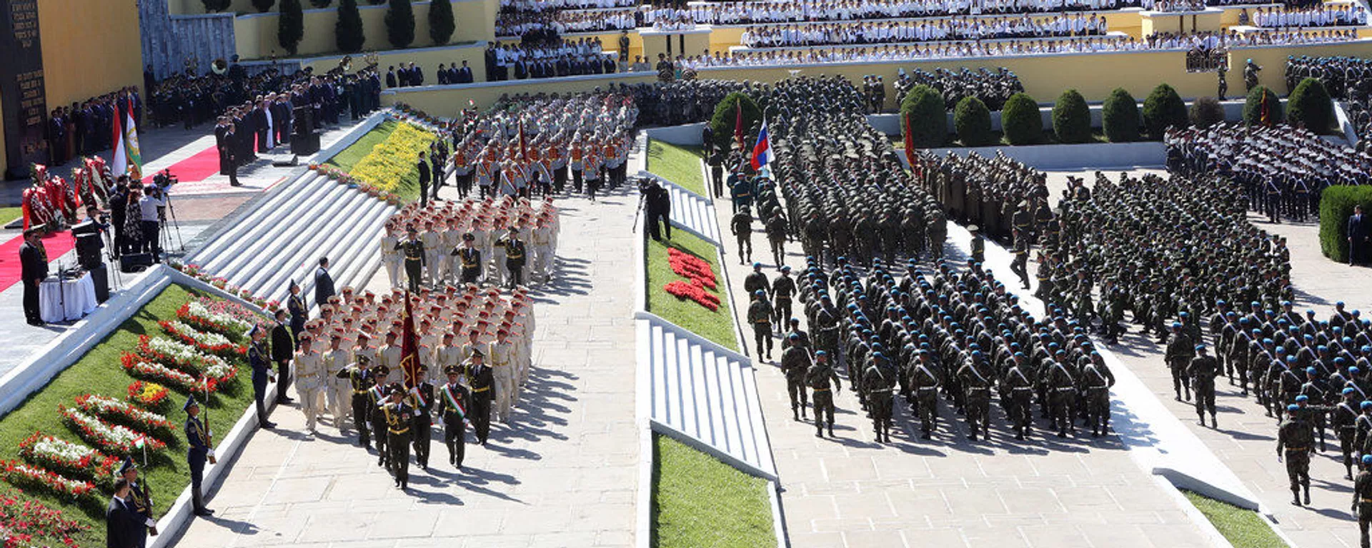 Парад победы в Душанбе - Sputnik Тоҷикистон, 1920, 09.05.2019