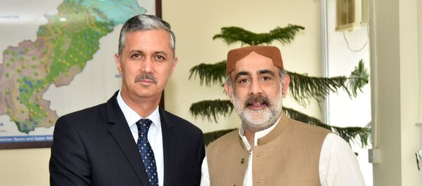 Мулоқоти Сафири Тоҷикистон бо Вазири федеролии амнияти озуқавории миллӣ ва тадқиқоти Покистон Мулоқоти Сафири Тоҷикистон бо Вазири федеролии амнияти озуқавории миллӣ ва тадқиқоти Покистон - Sputnik Тоҷикистон