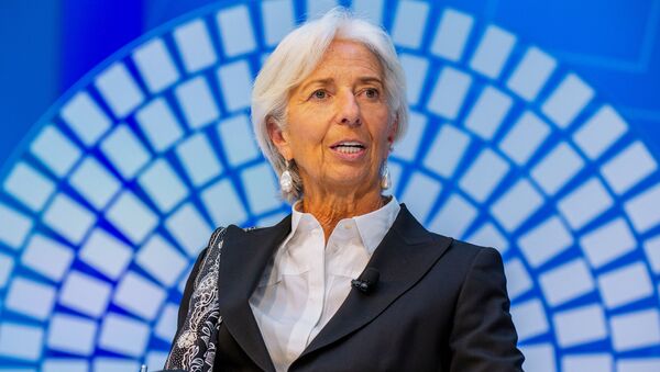 Директор–распорядитель Международного валютного фонда (МВФ) Кристин Лагард - Sputnik Таджикистан