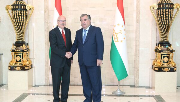 Встреча с заместителем Генерального секретаря ООН Владимиром Воронковым - Sputnik Таджикистан