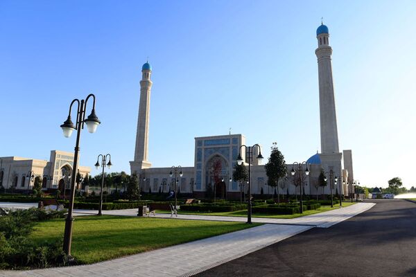 Мечеть Шейха Мухаммада Садыка Мухаммада Юсуфа, общий вид - Sputnik Таджикистан