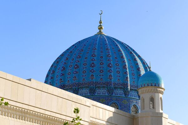 Один из куполов мечети Шейха Мухаммада Садыка Мухаммада Юсуфа - Sputnik Таджикистан