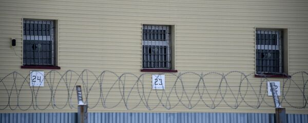 Исправительная колония, архивное фото Исправительная колония, архивное фото - Sputnik Тоҷикистон