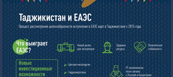 Таджикистан и ЕАЭС - Sputnik Таджикистан