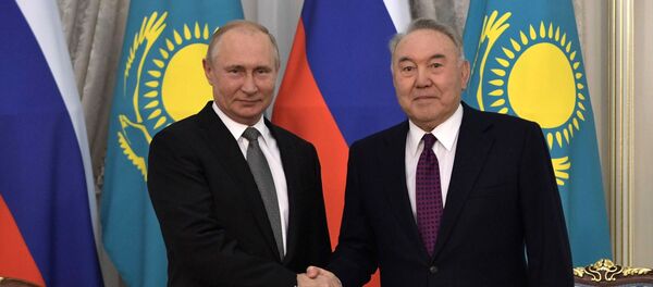 Визит президента РФ В. Путина в Казахстан  - Sputnik Тоҷикистон