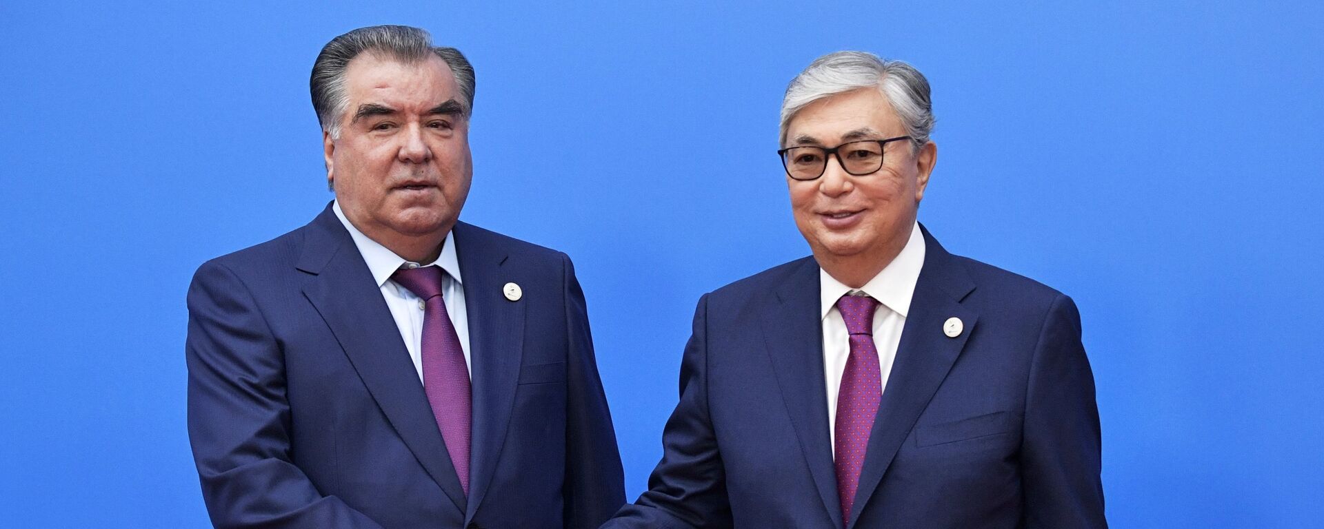 Президент Таджикистана Эмомали Рахмон и президент Казахстана Касым-Жомарт Токаев - Sputnik Таджикистан, 1920, 11.05.2021