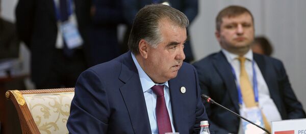 Президент Таджикистана Эмомали Рахмон - Sputnik Тоҷикистон