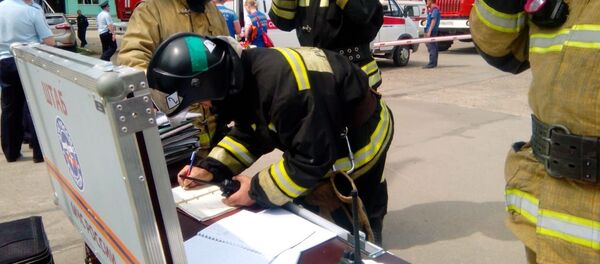 Взрывы на заводе в Дзержинске - Sputnik Тоҷикистон