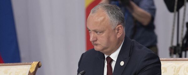 Президент Молдавии Игорь Додон  - Sputnik Тоҷикистон