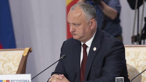 Президент Молдавии Игорь Додон  - Sputnik Таджикистан