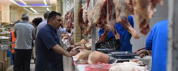 Торговля на рынке Мехргон Торговля на рынке Мехргон - Sputnik Тоҷикистон