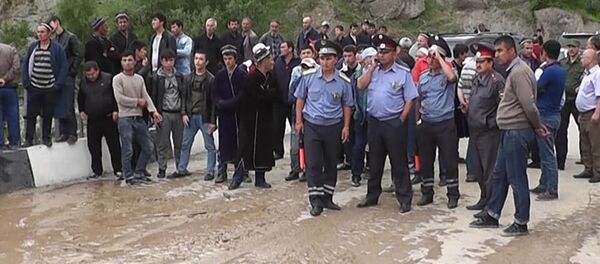 Последствия разрушений после селевого потока в Пенджакенте - Sputnik Тоҷикистон