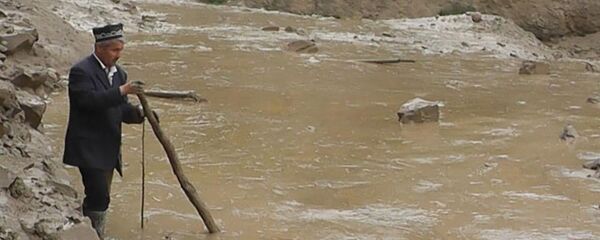 Последствия разрушений после селевого потока в Пенджикенте - Sputnik Тоҷикистон