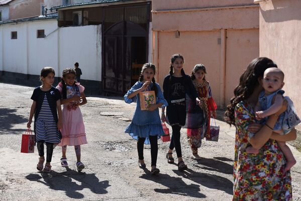 Дети во время праздника Ид аль-Фитр - Sputnik Таджикистан