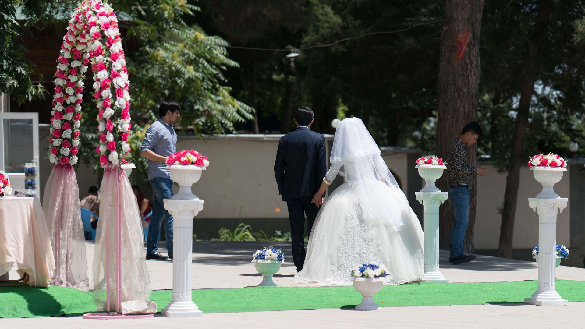 Свадьба в Таджикистане - Sputnik Таджикистан, 1920, 07.03.2022
