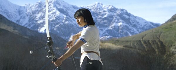 Член сборной команды СССР по стрельбе из лука Зебиниссо Рустамова - Sputnik Таджикистан