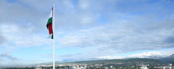 Город Душанбе сверху - Sputnik Тоҷикистон