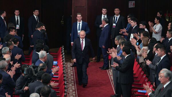 Рабочий визит президента РФ В. Путина в Кыргызстан - Sputnik Таджикистан