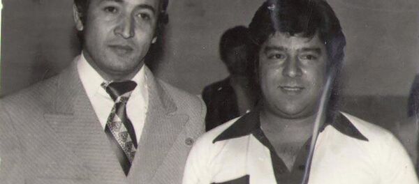 Джурабек Муродов и афганский певец Ахмад Зоир - Sputnik Тоҷикистон