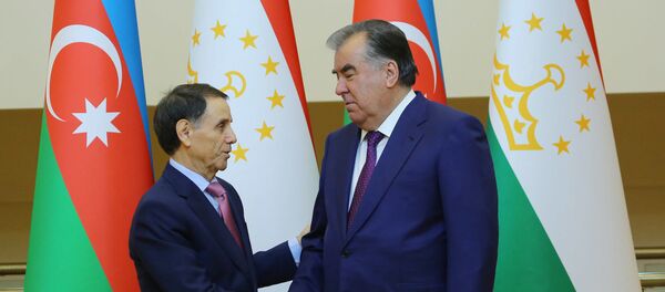 Эмомали Рахмон принял Новруза Исмаил оглу Мамедова - Sputnik Таджикистан