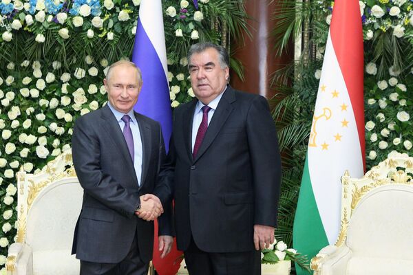 Рабочий визит президента РФ В. Путина в Таджикистан для участия в СВМДА - Sputnik Таджикистан