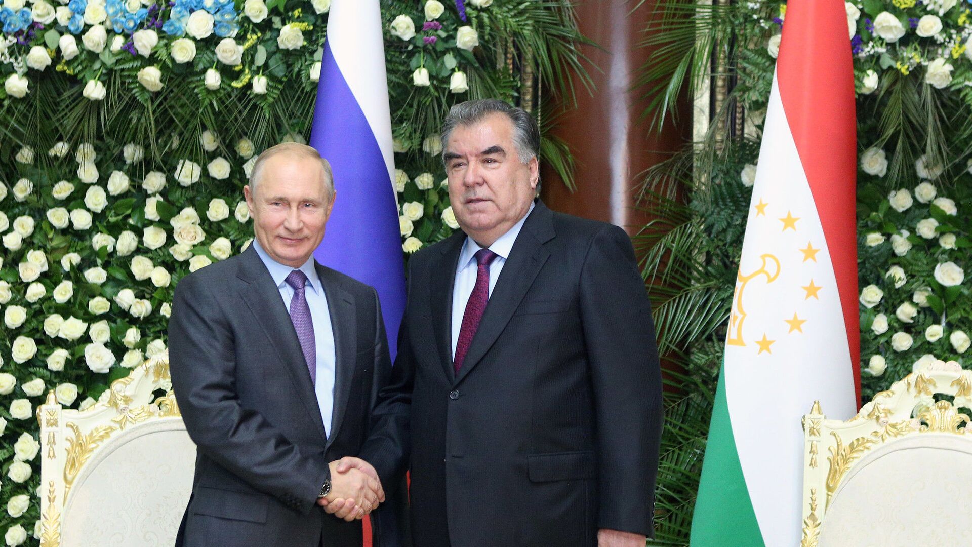 Рабочий визит президента РФ В. Путина в Таджикистан для участия в СВМДА - Sputnik Таджикистан, 1920, 27.06.2022