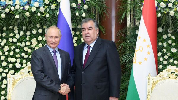 Рабочий визит президента РФ В. Путина в Таджикистан для участия в СВМДА - Sputnik Тоҷикистон