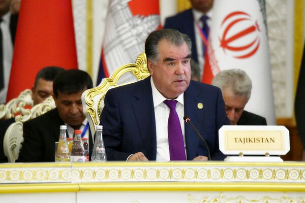 Эмомали Рахмон на саммите Совещания по взаимодействию и мерам доверия в Азии (СВМДА) - Sputnik Таджикистан