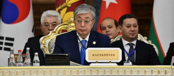 Президент Казахстана Касым-Жомарт Токаев - Sputnik Таджикистан