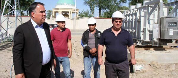 Установка оборудование на подстанции Темурмалик - Sputnik Тоҷикистон