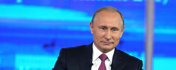 Прямая линия с президентом РФ В. Путиным - Sputnik Таджикистан