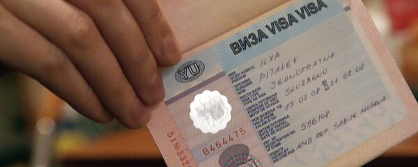 Виза в паспорте - Sputnik Таджикистан