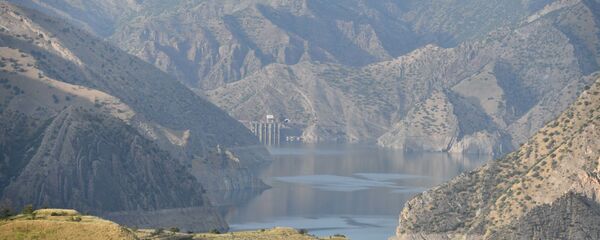 Нурекское водохранилище в Таджикистане - Sputnik Таджикистан