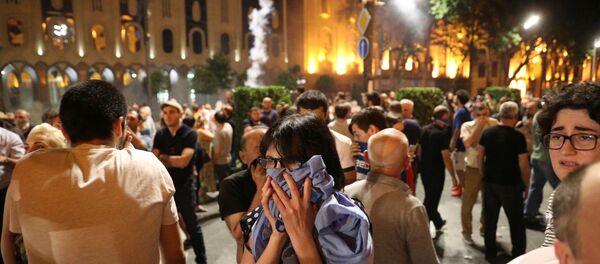 Беспорядки в Тбилиси - Sputnik Таджикистан