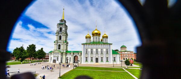 Успенский собор на территории Тульского кремля - Sputnik Таджикистан