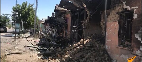 Здания разрушены, город эвакуирован: последствия взрывов в Арыси - Sputnik Тоҷикистон